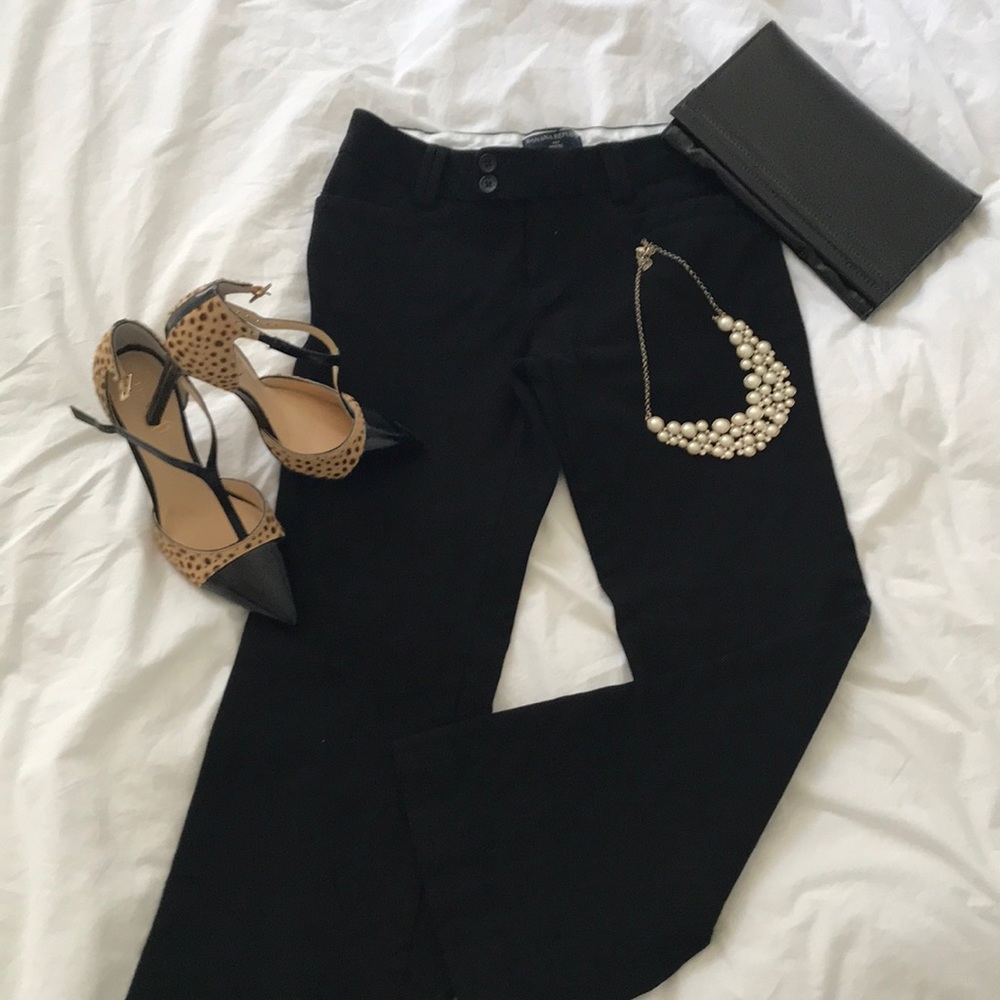 Banana Republic black pants 2 petite
